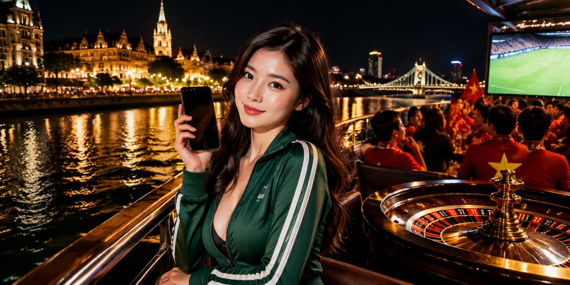 Người chơi truy cập tài khoản cá cược tại Hà Nội ban đêm